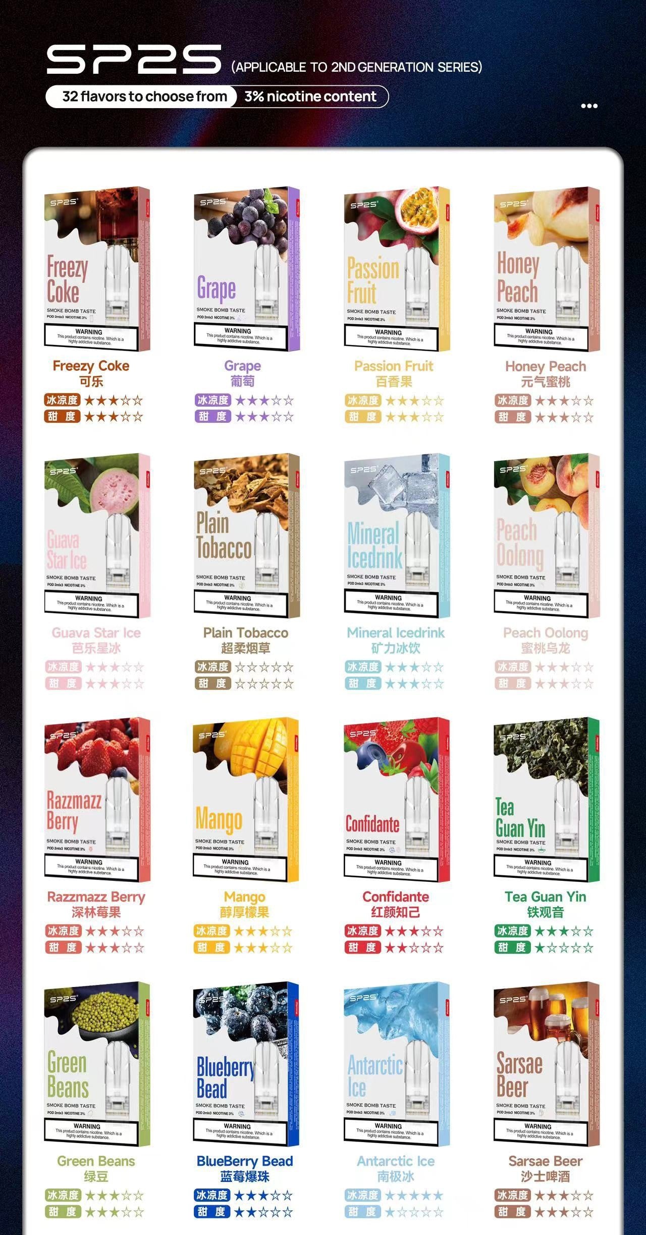 SP2S 糖果煙彈 3入裝｜熱門爆款🔥 老玩家指定回購 人氣冠軍口味｜順口耐抽【B倉】